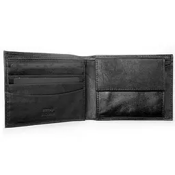 Портмоне чоловіче шкіряне Semi Line RFID Black (P8275-0) - мініатюра 2