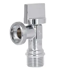 Кран приладовий Thermo Alliance Base Арко 1/2"Зх3/4" З хром, кутовий латунний SD185W1520
