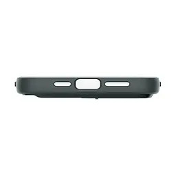 Чехол Spigen Optik Armor MagSafe для iPhone 15 Pro Abyss Green (ACS06739) + защитное стекло - мініатюра 6