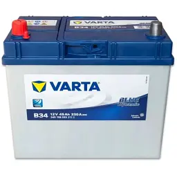 Акумулятор автомобільний Varta Blue Dynamic 45Аh без нижн. бурта (545158033)