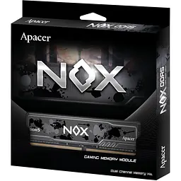 Модуль пам'яті для комп'ютера DDR5 32GB (2x16GB) 5600 MHz NOX Apacer (AH5U32G56C522MBAA-2) - мініатюра 4