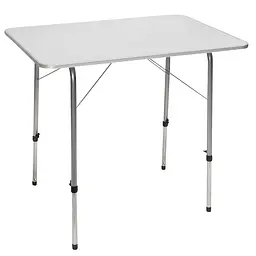 Складний стіл Bo-Camp Adjustable Height 80x60 cm Grey (1405505), Сірий