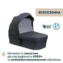 Коляска 2 в 1 Chicco Seety темно-сіра (87097.53.01) - мініатюра 6