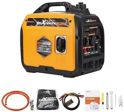 Генератор інверторний MaXpeedingRods 3.5 кВт, бензин/газ (пропан-бутан) MXR3800DF - мініатюра 4