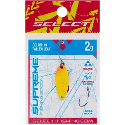 Блешня Select Supreme 2.0g 27mm #19 Fallen Leaf - мініатюра 2