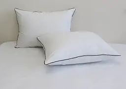 Комплект постільної білизни Tag Tekstil Elegant полуторний White - мініатюра 3