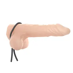 Ерекційне кільце-ласо Dorcel 28.5 см чорний - мініатюра 5