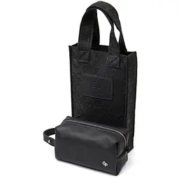 Шкіряна косметичка для чоловіків Grande Pelle 11507 чорний - мініатюра 10