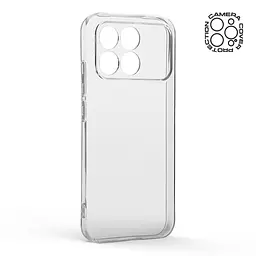 Прозрачный чехол для Xiaomi Poco F8 Pro с защитой камеры, тонкий, силиконовый, бесцветный, ударопрочный, противоударный бампер с закрытой камерой, ArmorStandart (ARM89265) - мініатюра 2