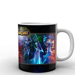 Кухоль GeekLand World of Warcraft персонажі WW.02.52 330 мл білий - мініатюра 3