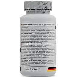 Вітамін С та залізо MST Nutrition Iron Bisglycinate, 60 капсул для профілактики залізодефіцитної анемії - мініатюра 2