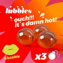 Масажне масло з зігрівальним ефектом Crushious Lub Balls Hot - мініатюра 6