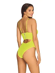 Боді Obsessive Neonia S/M жовтий - мініатюра 2