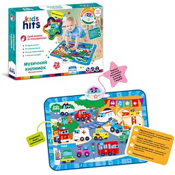 Музичний інтерактивний килимок Kids Hits Велике місто, 700х500 мм (KH04-004)