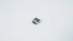 Роз'єм miniUSB MIJ019 для планшета телефону (5 pin 4 fixed foot) - мініатюра 4