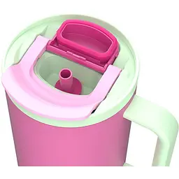 Термокухоль Kambukka Rio Bubblegum Mint 950 мл рожево-м'ятний (11-08004) - мініатюра 5