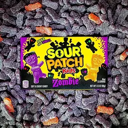 Желейні цукерки Sour Patch Kids Zombie Orange & Purple 99 g - мініатюра 3