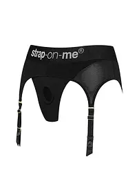 Трусики для страпона з підв’язками для панчіх Strap-On-Me Rebel Harness, XS - мініатюра 2