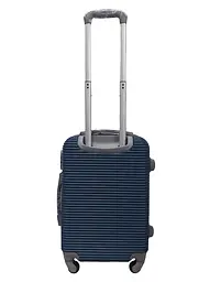 Валіза маленька S ABS-пластик Milano bag 004 56,5×39×24см 40л Темно-синій - мініатюра 3