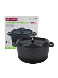 Каструля Kamille KM-4457 4,5л - мініатюра 9