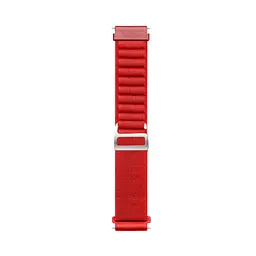 Ремінець для Xiaomi Amazfit Bip Bip Lite Bip U Bip 1S Bip 3 - червоний Watchbands NormalCloth Wave ширина кріплення 20мм нейлоновий (W25-9WB20712975) - мініатюра 3