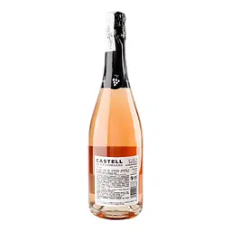 Ігристе вино Castell De La Comanda Cava Brut Rose рожеве рухе 11.5% 0.75 л (784) - мініатюра 3