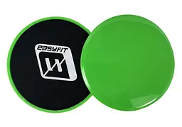 Диски для глайдингу EasyFit зелені (пара) (EF-1425-GN)