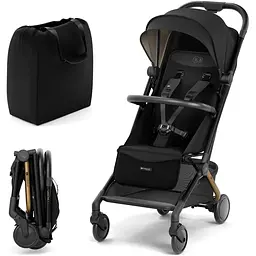 Коляска прогулянкова Kinderkraft Pilot 2 Midnight Black (SPILO02BLK0000) - мініатюра 13