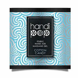 Пробник гелю для оральних та мануальних пестощів Sensuva Handipop Cotton Candy, 6 мл