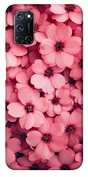 Чохол Demsky Pink flowers для Oppo A52 / A72 / A92