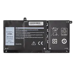 Акумулятор для Dell 5300 5301 5400 5401 5402 5405 5408 5501 5502 Latitude 3410 3510, 11.4V 3600 mAh, JK6Y6