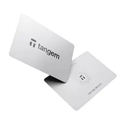 Криптогаманець Tangem Wallet 2.0 набір з 2 карток White (TG128X2-W)