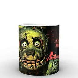 Кухоль GeekLand Five Nights At Freddys П'ять ночей з Фредді постер FN.02.041 330 мл білий - мініатюра 2