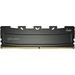 Модуль пам'яті Exceleram DDR4 16GB 3200MHz Black Kudos (EKBLACK4163222X) - мініатюра 1