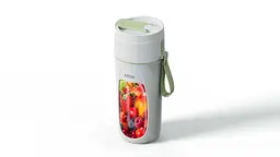 Портативний міні блендер - соковитискач JUICER KS-FSV8 W14 з USB зарядкою, 340 мл - мініатюра 5