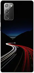 Чохол Demsky Червоно-біла дорога для Samsung Galaxy Note 20