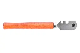 Склоріз ручний з роликом інструмент для різання скла Intertool 1 ролик HT-0521 - мініатюра 2