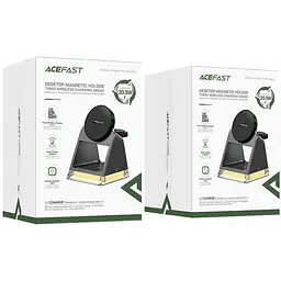 Зарядний пристрій Wireless QI 3in1 15W E17 Acefast - мініатюра 5