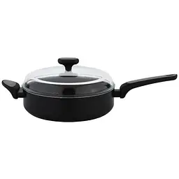 Сковорідка Nois Salto Silver з кришкою 28 см (830898) - мініатюра 2