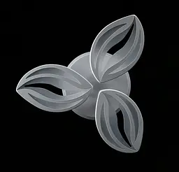 Люстра стельова LED Splendid Ray LK23/3, 80W, білий, регульована яскравість, сучасний стиль - мініатюра 5