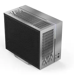 Корпус ALmordor Seiya 180 Matx Dark Silver (ALS180MDS) Без БП - мініатюра 2