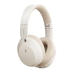 Накладні бездротові навушники Bass 35 Max (A00070800) Stellar White Baseus teh0030610 - мініатюра 4