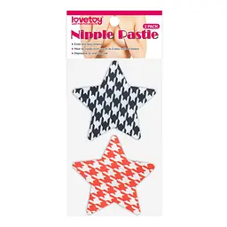 Наклейки на соски Lovetoy Stars Nipple Pasties (2 пари)