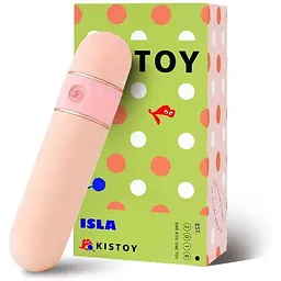 Вакуумний вібратор KisToy Isla Pink - мініатюра 7