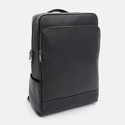 Чоловічий шкіряний рюкзак Ricco Grande K16616bl-black - мініатюра 2