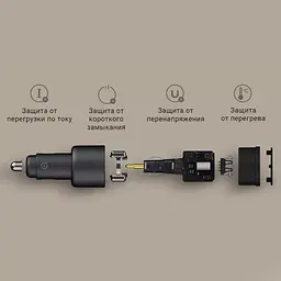 Автомобільний зарядний пристрій XiaomiXiaomi Car Charger 100W CC07ZM BHR4460CN - мініатюра 4