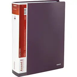 Дисплей-книга Axent A4 100 файлів сливова (1200-11-A) - мініатюра 3