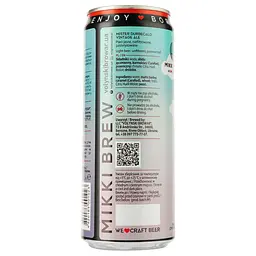 Пиво Mikki Brew Mister Durbecalo, світле, нефільтроване, 8,5%, з/б, 0,33 л - мініатюра 2