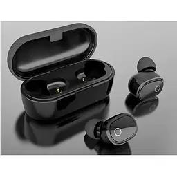 Бездротові навушники WK V20 TWS Bluetooth V5.0: 300 мА/год Siri Black - мініатюра 2