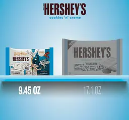 Шоколадні батончики Hershey's Cookies 'n' Creme Harry Potter Magical Friends Halloween Candy 268г - мініатюра 7